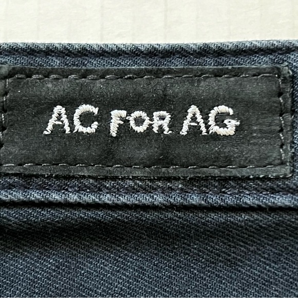 NWOT AG x Alexa Chung Camille Sulfur Bermuda Shorts Sulfur Black SZ 26 - Picture 10 of 15